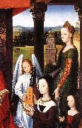 Hans Memling The Donne Triptych painting